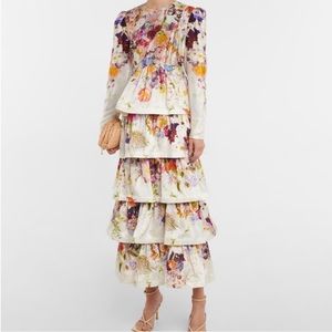Zimmermann Prima Tiered Floral dress brand new with tags